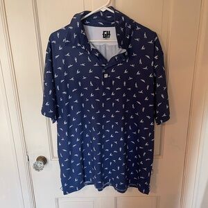 Greater half golf polo
